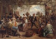 Jan Steen The Dancing couple oil painting